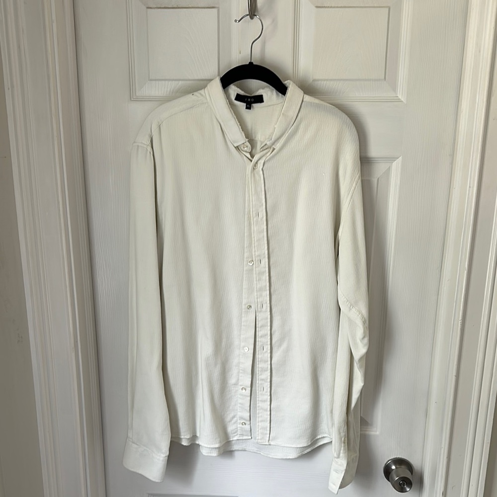 IRO Cream Casual Button Down Shirt
